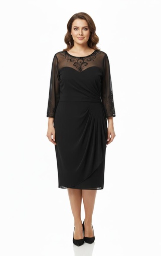 ALEX VESTIDO MUJER NEGRO LENTEJUELA 8132918