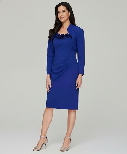 ALEX VESTIDO-CHALECO AZUL ELECTRICO MUJER 8160504