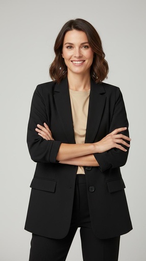 FELINE CHAQUETA MUJER NEGRO 8518