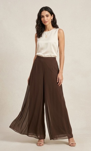 [8662] R&M RICHARDS PANTALON FORMAL CAFE