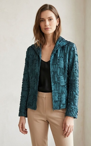 [96376] SAMUEL DONG BLUSA MUJER AQUA 96376