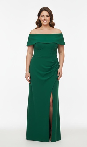 BETSY&ADAM VESTIDO VERDE MUJER A26345W