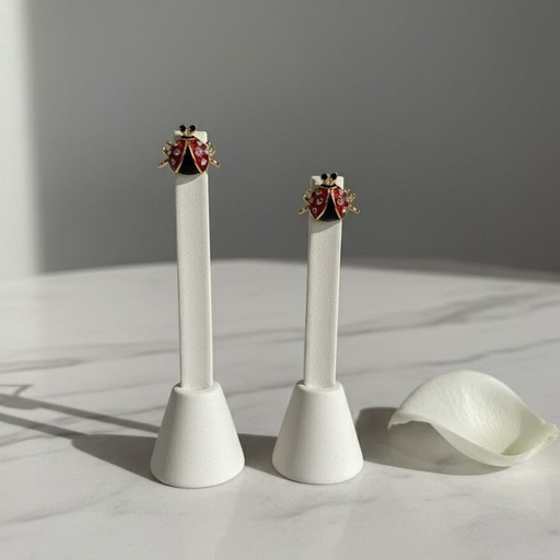 [AE0276] ARETES ENCHAPE DRD-MARIQUITAS NGR-ROJ