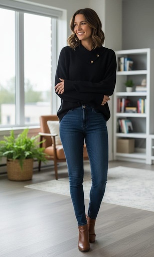 [M5MWS777] MARC SUETER NEGRO C/TORTUGA MUJER