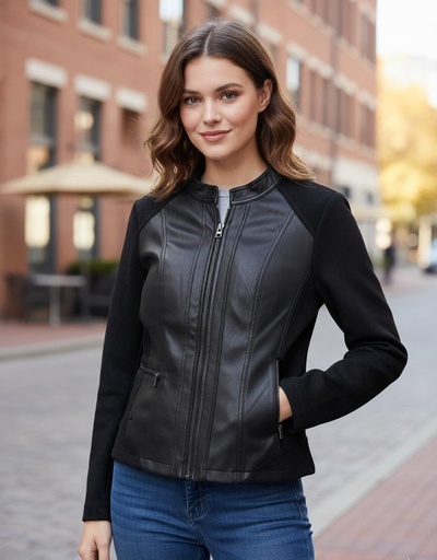 MARCNEW YORK CHAQUETA NGR SINTETICO M5PJX047