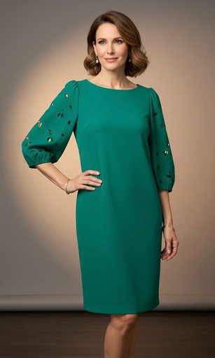 52SEVEN VESTIDO VERDE ZZ2123