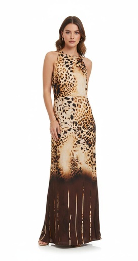 MILK&HONEY VESTIDO TIGREADO MUJER