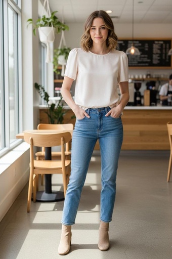 WHITE&RINO BLUSA NUDE ZZ6473T24013