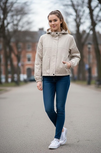 MICHEL CHAQUETA BEIGE ZZ70881B