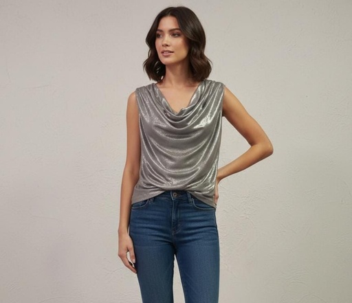 HYFVE BLUSA SILVER ZZHF25F033S