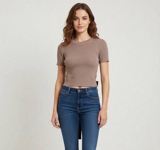 THE WORKSHOP BLUSA TAUPE ZZTW1764