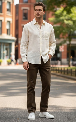 [005012477] LEVI´S JEANS HOMBRE CAFE (501) 005012477