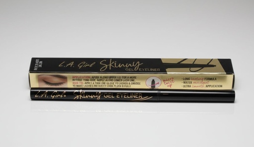 [081555226619] L.A GIRL DELINEADOR GEL DELINEADOR NEGRO