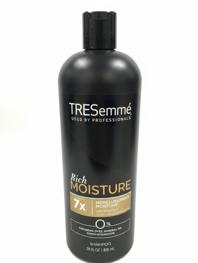 [022400393650] TRESEMME SHAMPOO MOISTURE RICH 828ml