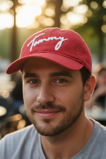 [089467659259] TOMMY GORRA ROJO