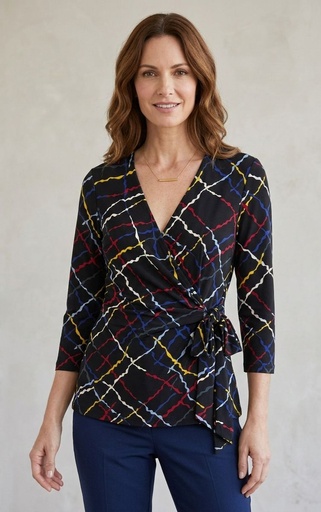 [782418954662] ANNE KLEIN BLUSA ESTAMP.CLRS