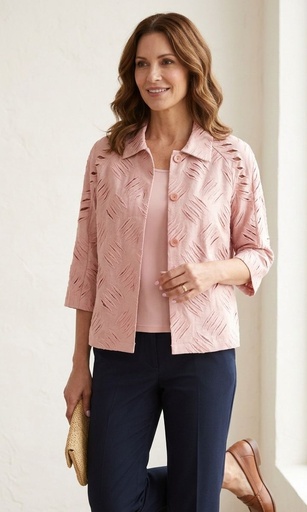 [15702] SAMUEL DONG BLUSA ROSA 15702