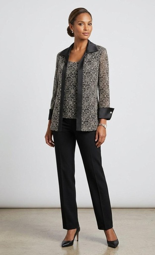 [17419] R&M RICHARDS BLUSA NEGRO-BLC
