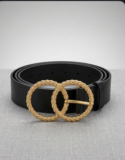 [IW38202WGO] FAJA NEGRO CHAPA DRD