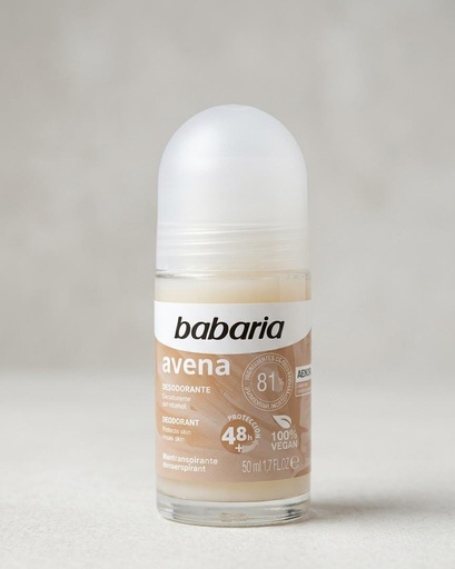 [8410412280167] BABARIA DESODORANTE AVENA 50ML