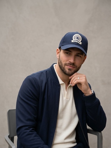 [198296706901] TOMMY GORRA AZUL MARINO