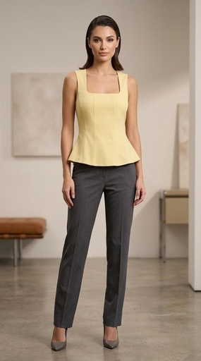 MICHEL BLUSA MOSTAZA 71004