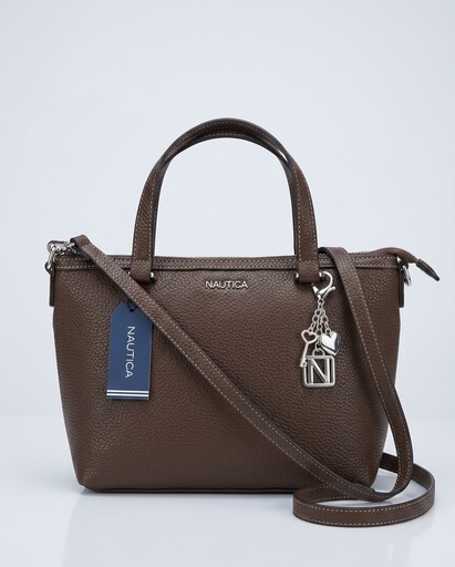 [077979839443] NAUTICA CARTERA CAFE OSCURO MEDIANO