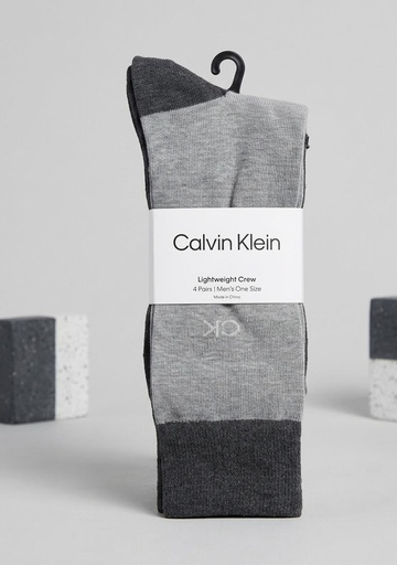 [4400007492] CALVIN KLEIN SET CALCETINES 4PZS CLRS