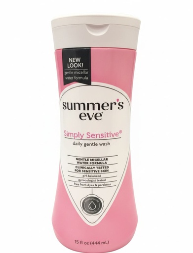 [041608140781] SUMMER´S EVE JABON INTIMO AGUA